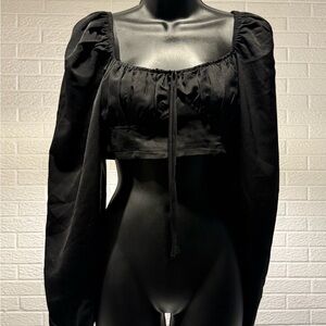 Fiestar Black Long Sleeve‎ Top